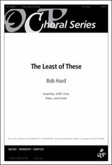 The Least of These SATB choral sheet music cover